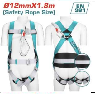 THSH501806 Arnés de seguridad con faja TOTAL