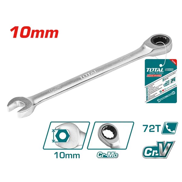 TCSPAR101  Llave con rachet 10mm