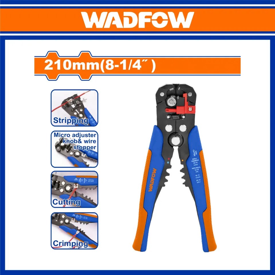 WBQ4601 Pelacable Automático 8 1/4" 3 en 1 WADFOW