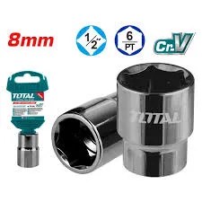 THTST12081 Dado hexagonal 8mm (1/2") ind. TOTAL