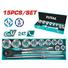THT341151 Juego de Dados de 3/4" - 15 unds.
