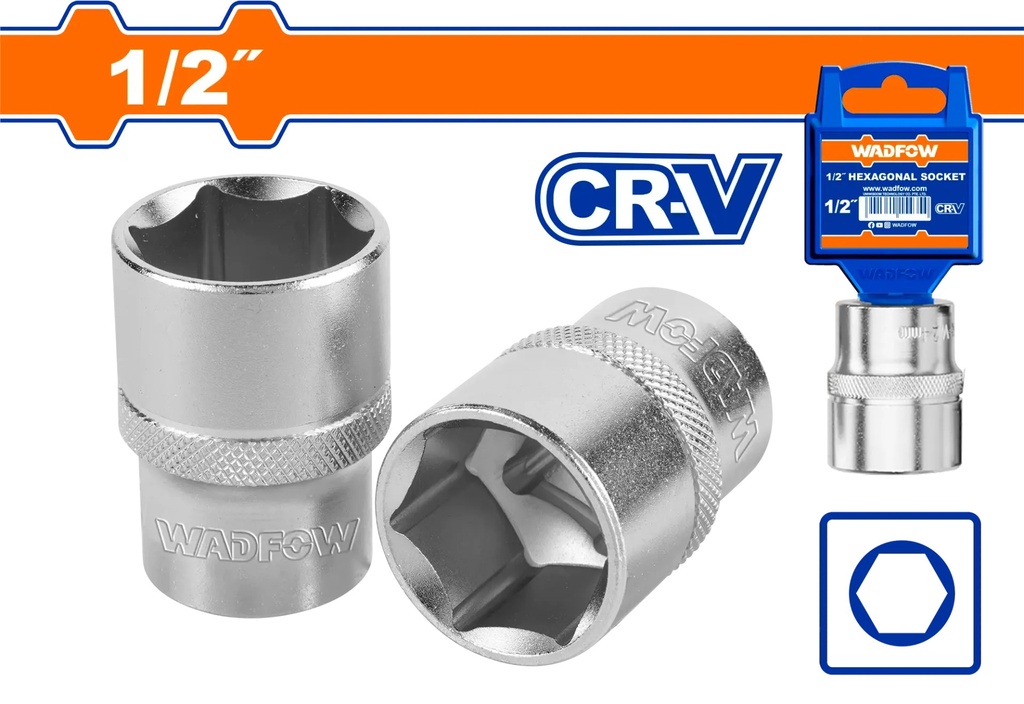 WSC7214 DADO LARGO 6PT 14MM 1/2" WADFOW