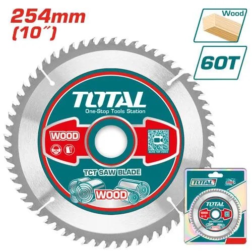 TAC231723 Disco madera 10" x 60t