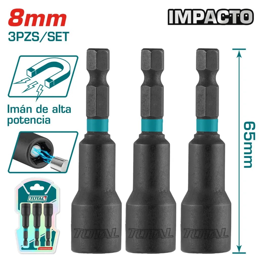 TAC270831 Jgo x 3pcs Dado Magnetico