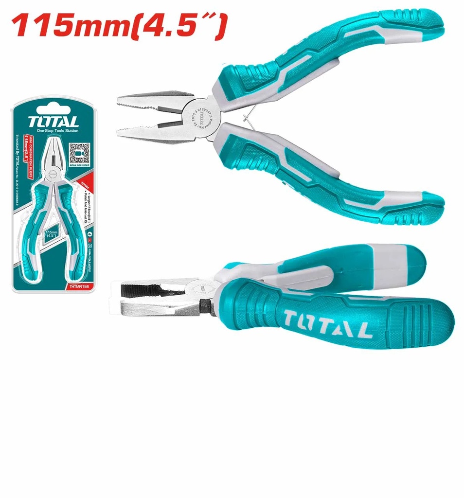 THTMN156 Mini Alicate Universal 4.5" TOTAL