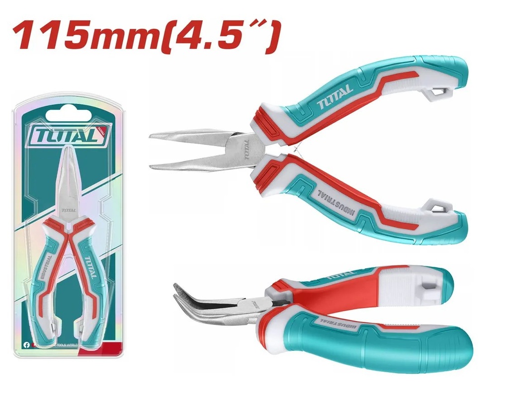 THTMN456 Mini Alicate punta doblada 4.5" TOTAL