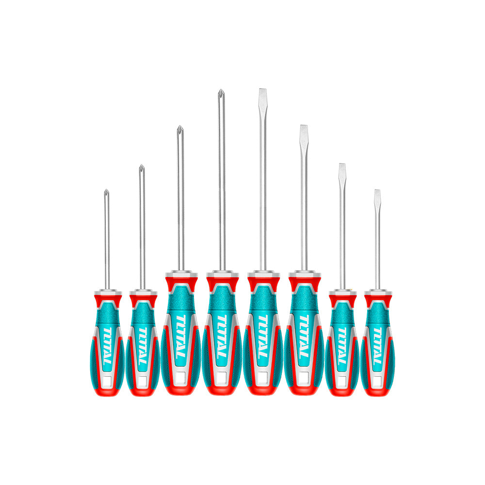 [TKSDS0846] TKSDS0846 Jgo x8pcs Desarmador INDUSTRIAL TOTAL