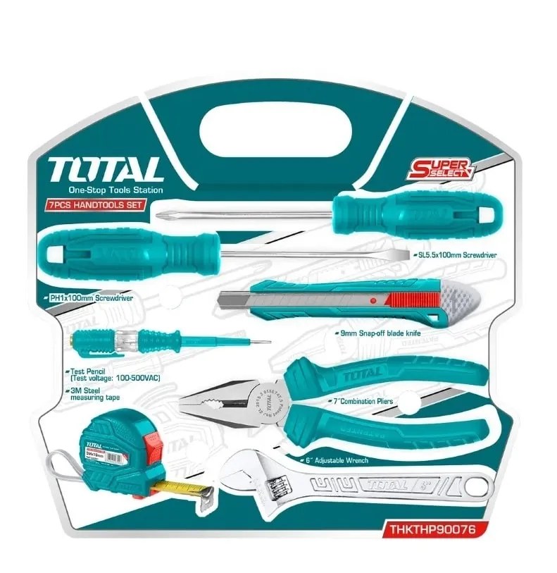THKTHP90076 Set herramientas 7 pcs TOTAL