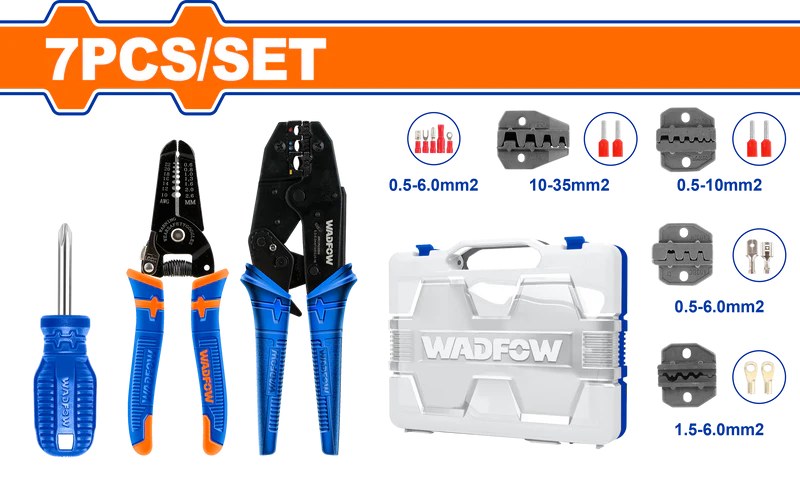 WHS1B07 Kit x7pcs Pelacables WADFOW