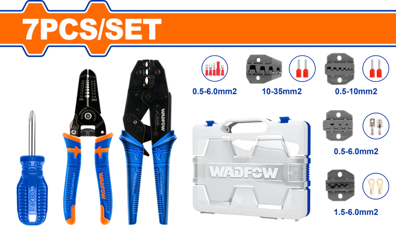 WHS1B07 Kit x7pcs Pelacables WADFOW