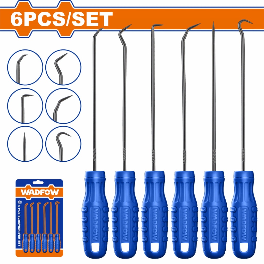 [WSS2606] WSS2606 Set de Ganzuas 6Pcs Wadfow