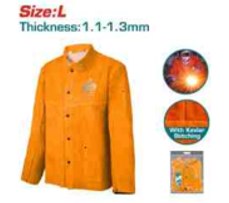 TSP20103 Chaqueta De Soldador De Cuero TOTAL