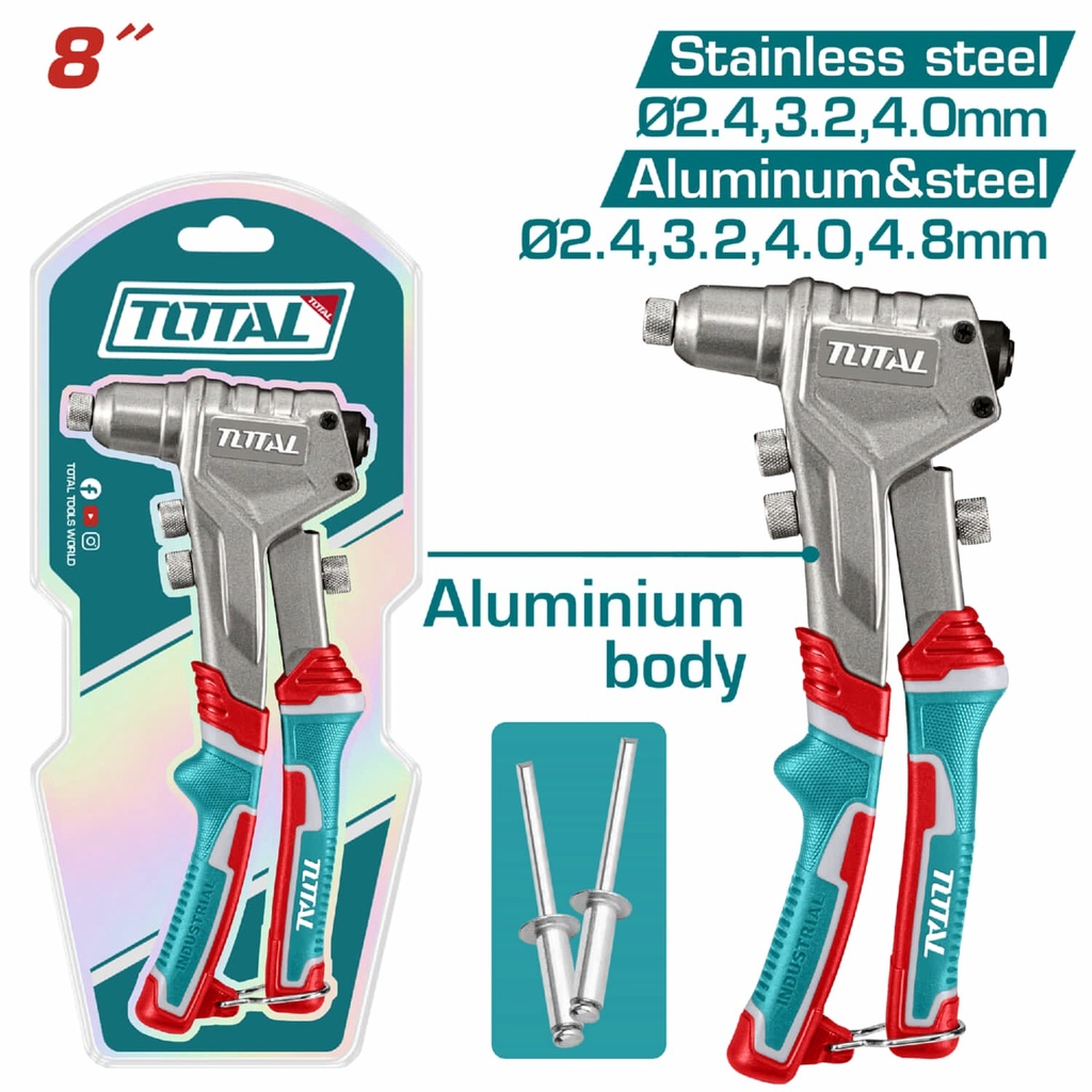 [THT32081] THT32081 Remachadora 8" TOTAL