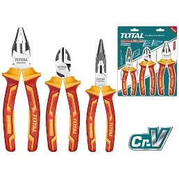THT2K0302 Jgo. 3 pcs Alicate  Dielectrico  INDUSTRIAL