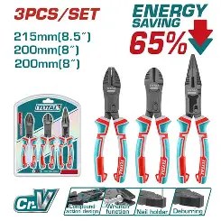 THT2MK231 Jgo x 3 pcs Alicates  multifuncionales