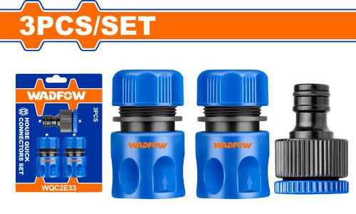 [WQC2E33] WQC2E33 Jgo x3pcs conectores rápidos de manguera WADFOW