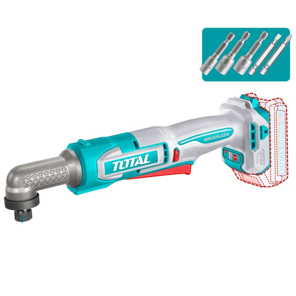 TAIRLI2081 Atornillador de impacto recto 1/4"