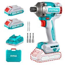 TAIRLI208 Atornillador de impacto recto 1/4" con batería y cargador