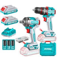TCKLI20286 Combo Taladro y Pistola Impacto 405N.m. 20v en MALETA