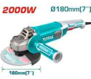 TG12018026 Amoladora 7 1/4" 2000W . 8450rpm TOTAL