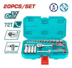 THT141201 Jgo x 20pcs Dados 1/4"