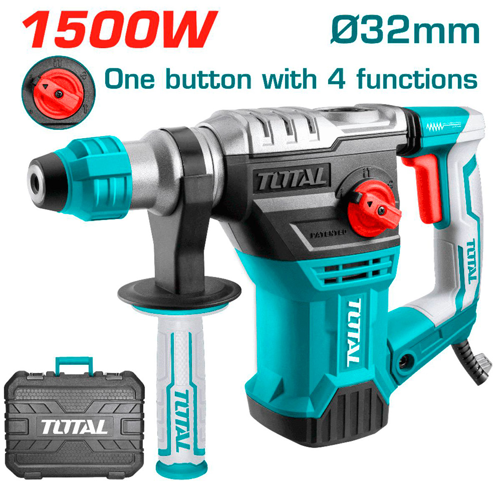 TH1153236 Rotomartillo 1500W TOTAL INDUSTRIAL TOTAL