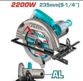 TS1222356 Sierra circular 2200W INDUSTRIAL TOTAL