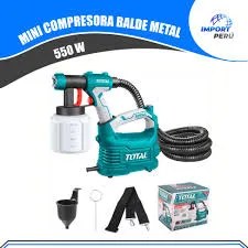 TT45061 Minicompresora 530W Balde metal