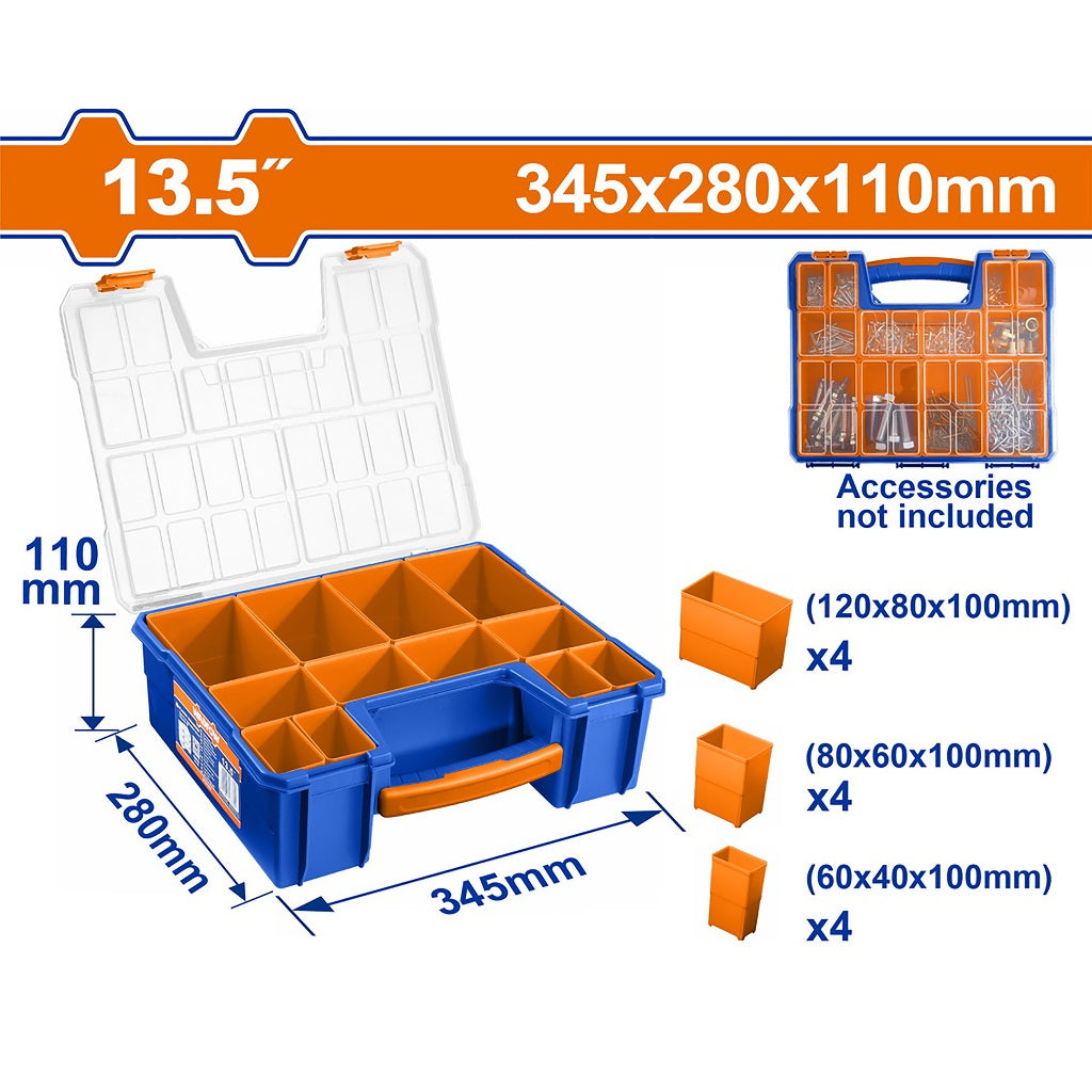 [WTB1322] WTB1322 Organizador de Plástico 13.5" PROFUNDO WADFOW