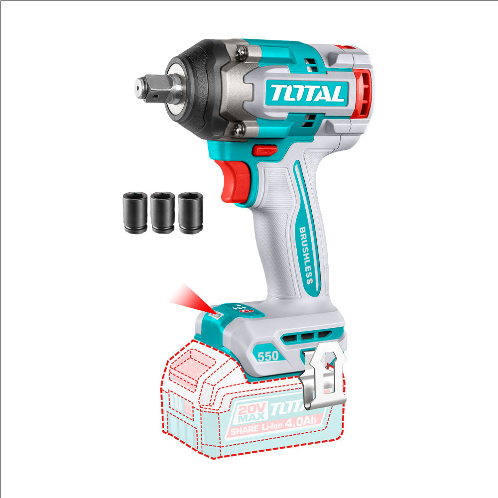 [TIWLI20551] TIWLI20551 Llave de Impacto 20V 550Nm EQUIPO SOLO