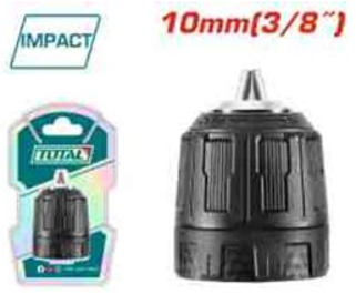 TAC451026 Chuck plástico autoajustable 3/8" TOTAL