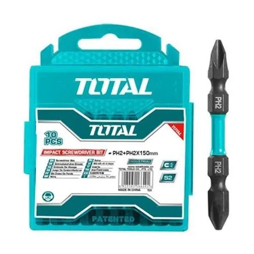 TACIM16PH233 Jgo x 10pcs Punteras impacto Estrella INDUSTRIAL TOTAL