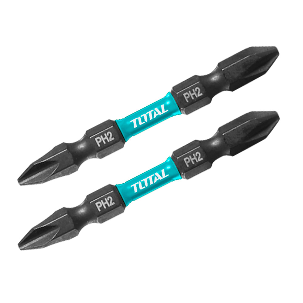 TACIM72PH265 2 pcs Puntas de destornillador de impacto 65 mm