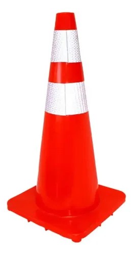 [212234] 212234 CONO PVC CON CINTA REFLECTANTE 36"