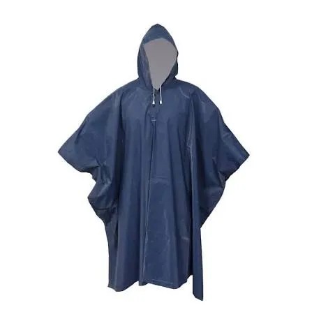 [213130] 213130 PONCHO IMPERMEABLE AZUL  (100%PVC)