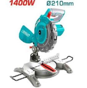 TS42142107 Ingleteadora 1400W 8 1/4" TOTAL