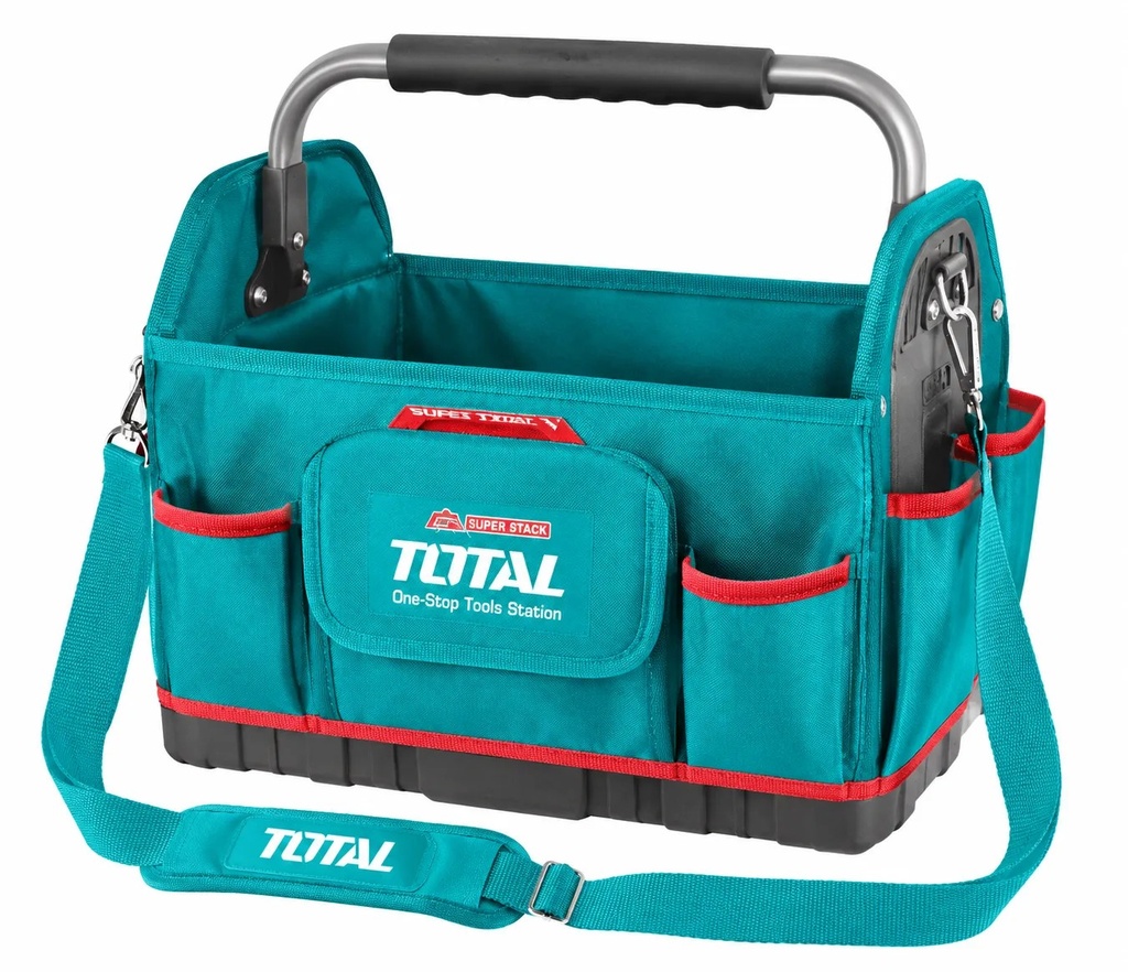 THT36L06 Maletín 16" 8 bolsillos con asa de acero INDUSTRIAL