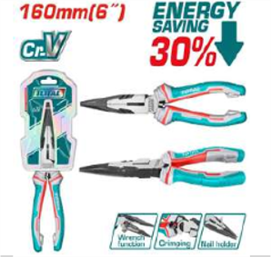 THT220606S Alicate punta 6" INDUSTRIAL TOTAL