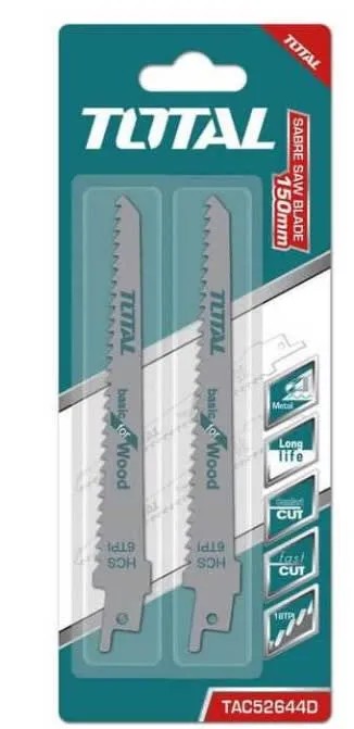 TAC52644D [TAC52644D] Jgo x 2 pcs Hoja para Sierra Sable p/ Madera