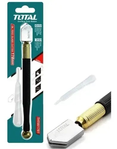 THT561781 Cortador de vidrio 178mm TOTAL
