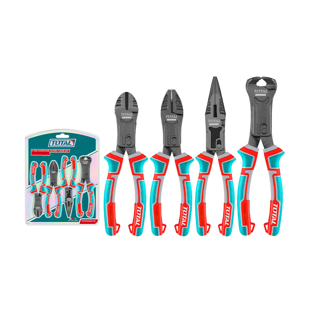 [THT2CK241S] THT2CK241S Jgo x 4pcs Alicates de Acción compuesta TOTAL