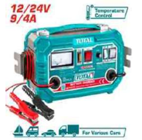 TBC1601 Cargador De Baterías de Auto 12V/24V TOTAL