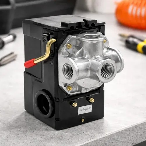 18562  ER-9002 PRESOSTATO 85-115PSI 4 VIA  P/COMPRESORA
