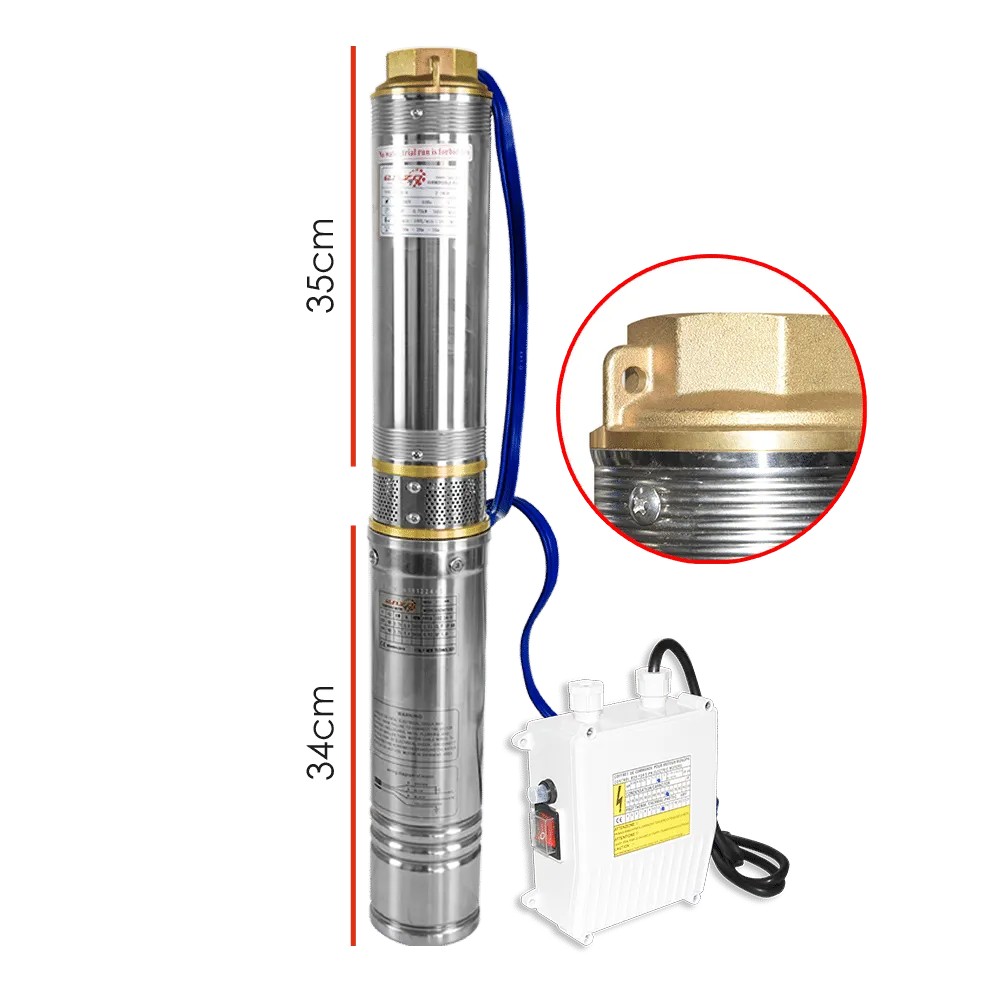 21232  4SDM8/4 BOMBA SUMERGIBLE POZO 4'' SDM  220V 1.0HP 0.75KW 1FASE