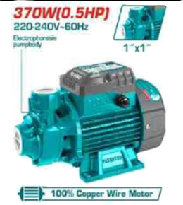 TWP13706-5 Bomba de Agua Periférica 0.5HP. 1" x 1" TOTAL