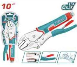 THT191005 Alicate Caiman de Presion Recto 10" PESADA TOTAL