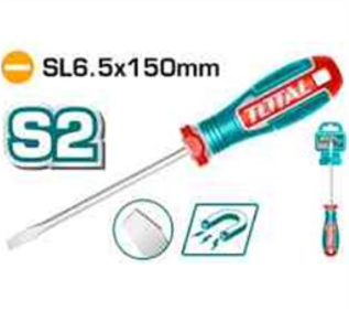 TSDSL6150 Desarmador Plano SL6. 5x150mm TOTAL