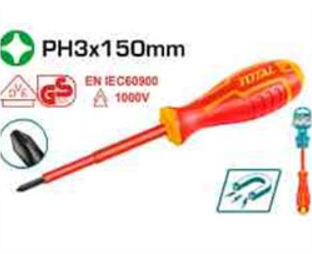 THTISPH3150 Desarmador Estrella PH3 x150mm DIelectrico TOTAL