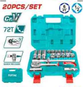 THT121201 Jgo x 20pcs Dados 1/2" TOTAL