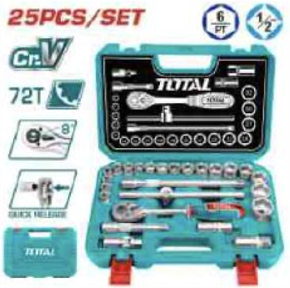THT121251 Jgo x 25pcs Dados 1/2" TOTAL